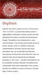 Mobile Screenshot of daphnet.org